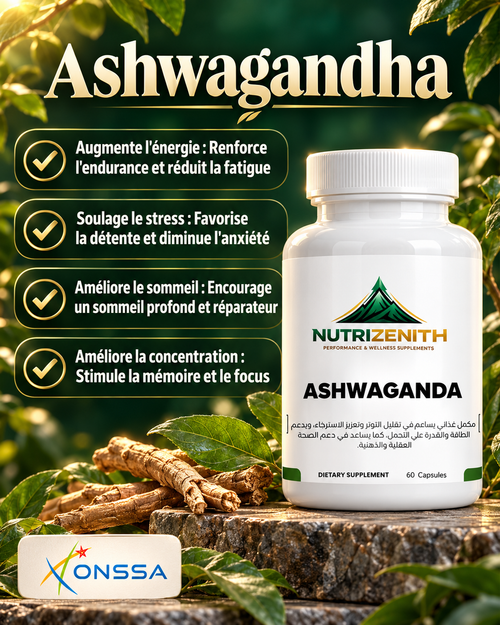Ashwagandha – Soutien naturel de l’équilibre, de la sérénité et de la vitalité quotidienne