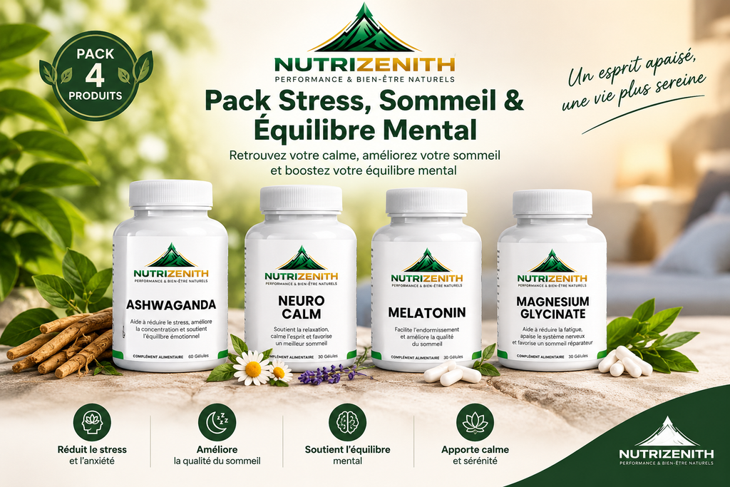 Pack Stress, Sommeil & Équilibre mental – Relaxation et bien-être quotidien