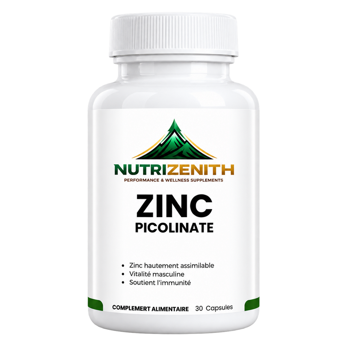 Zinc Picolinate 50 mg – Immunité, énergie et vitalité quotidienne