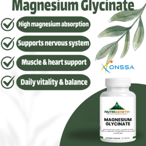 Magnesium Glycinate for Relaxation, Muscle Function & Daily Energy